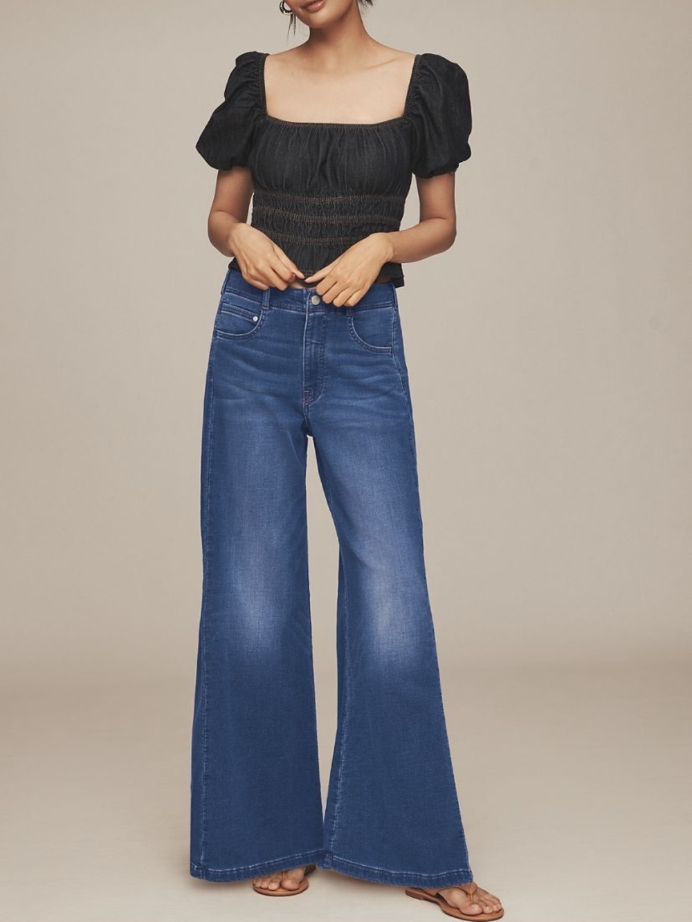 Anthropologie the Adi mid rise Flare Jeans by Pilcro